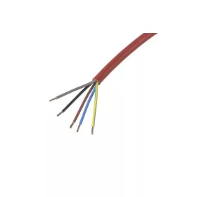Szilikonkábel (5x6,0 mm), ár/fm