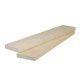 Csomómentes finn nyárfa padléc 21 x 90 x 2100 mm