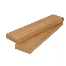   Csomós hőkezelt (thermowood) finn erdeifenyő padléc 26 x 90 x 4200 mm