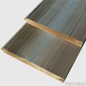   KELO Tyrol - festett Thermowood csomós finn fenyő lambéria 21x194 mm, szürke (KELO), ár/m2