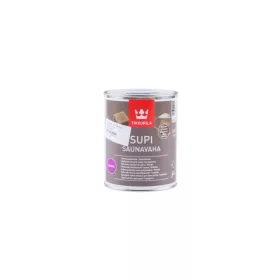   Tikkurila SUPI SAUNA WAX - viaszos szaunafesték 900ml - FEKETE basic, TVT0202 