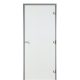 Harvia gőzkabin üvegajtó 9x21 víztiszta (2090x890x60 mm), változtatható nyílásirány DA92104