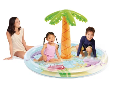 Intex Pálmafás felfújható pancsolómedence spriccelővel 56433