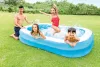 Intex felfújható családi medence kék (2,03m x 1,52m x 0,48m)