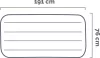 Intex Downy felfújható matrac 0,76m x 1,91m x 0,25m (64106)