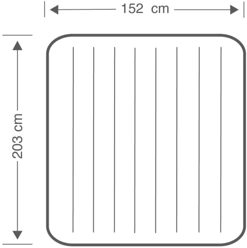 Intex Dura-Beam Classic Downy Queen felfújható matrac