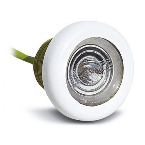 SPLIII vízalatti LED lámpa, műanyag blende, fehér, 5W/12V 2m kábellel, 4500K, 500 lumen