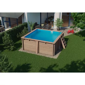   GRE famedence szett Viereckbecken 305 x 305 x 119 cm (négyzet alakú)