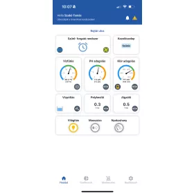 WellnessTech BASE medence vezérlő (2 medence)